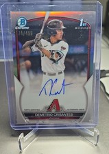 2023 Bowman Chrome - Prospect Autographs Demetrio Crisantes #CPA-DCS...