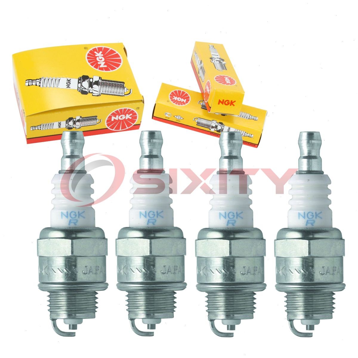 4 pc NGK 1029 BPMR6A-10 Standard Spark Plugs for W20MPRU10 98073-56944 rh