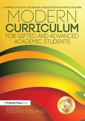 Todd A. Kettler Modern Curriculum for Gifted and Advanced Academic (Taschenbuch)