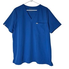 FIGS Leon Scrub Top XXL Royal Blue V-Neck Technical Collection FW1000 Mens XXL