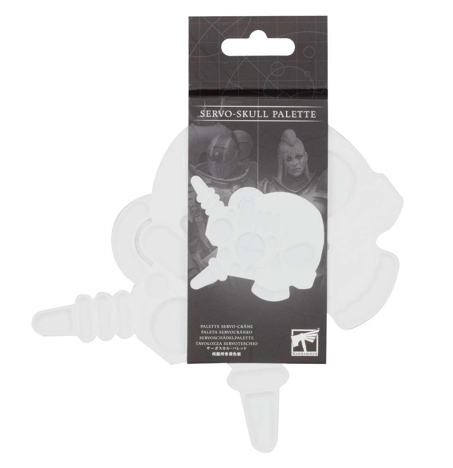 Games Workshop Schwarz Servo-Skull Palette (Kunststoff) - Image 3