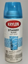 Krylon Stained Glass Soft Blue Spray Paint - 9029 - 11.5 Oz
