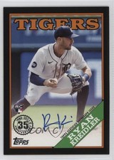 2023 Series 2 1988 Topps Baseball Black 86/199 Ryan Kreidler #88BA-RK Auto 00em