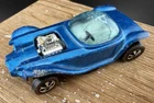 Vintage Blue Redline Hot Wheels Car Beatnik Bandit 1967