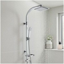 Shower System Rain shower bar handheld hand spray bathroom fittings Soap dish