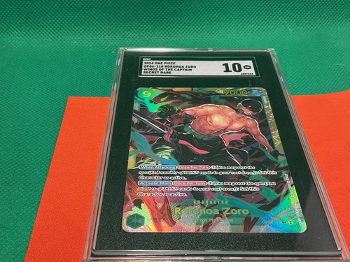 Roronoa Zoro graded SGC 10 for sale on eBay