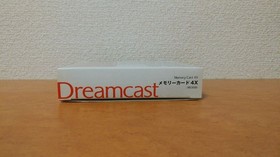 Dreamcast Memory Card 4X Phantasy Star Sonic HKT-4100 W/Box Sega DC Unused JP