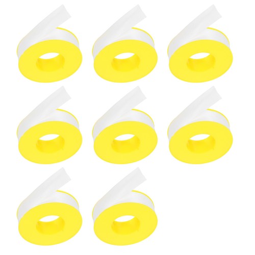 Cinta de PTFE para fontaneros 8 un.: 23mx1.8cm Cinta de rosca de sellado de tubería impermeable para caliente - Imagen 5 de 20