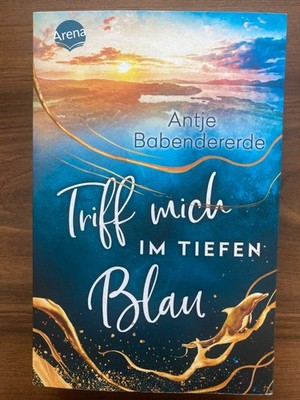 Babendererde Antje Triff mich im tiefen Blau Jugend Roman Taschenbuch gebraucht