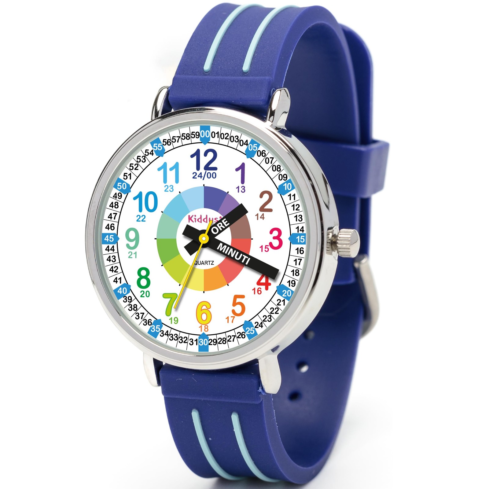 Kiddus Orologio Educativo per Bambini, Orologio Analogico per Bambina (A4n)