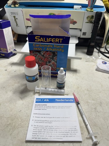 Salifert Calcium & Alkalinity each Kit Used 50% Up. Expires 2027