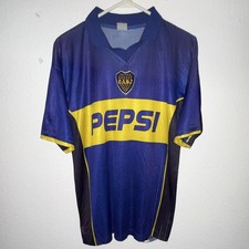 Boca Juniors Vintage 2002-2004 Home Jersey