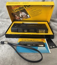 Kodak Ektralite 10 Camera w/Built In Flash, Box  Owners Manual Untested