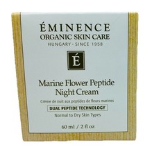 Eminence Marine Flower Peptide Night Cream 60ml / 2oz Bran New