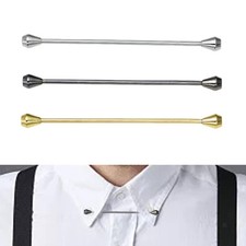 Shirt Collar Bar Clip Men's Collar Bar Tie Pin Collar Pin