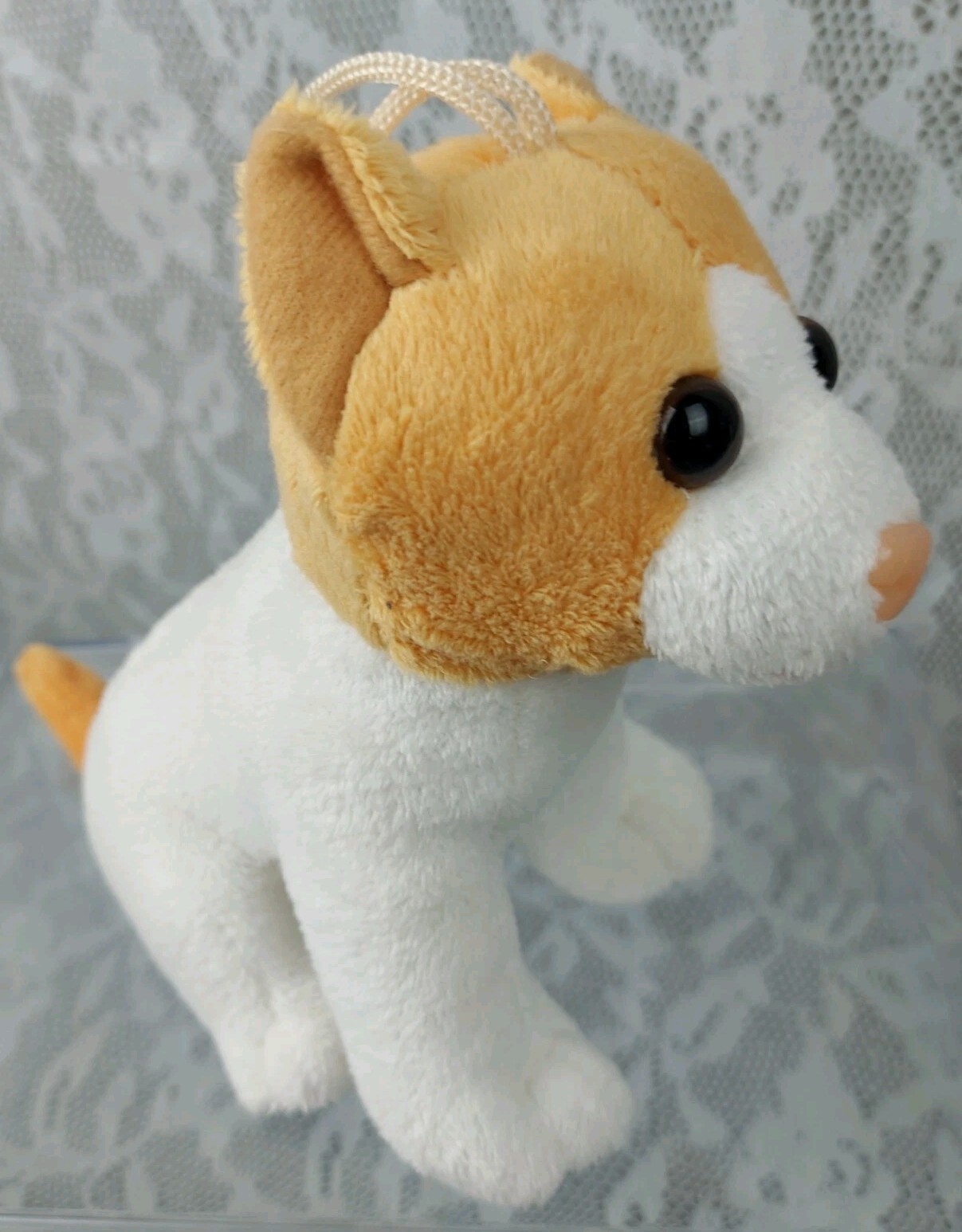 Kipp Cat Kitty Kitten Orange White 6" Plush Stuffed Animal Plushie Toy Doll 2012