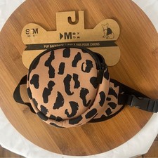 NWT- Mytagalong Cheetah Dog Adjustable Backpack- S/M