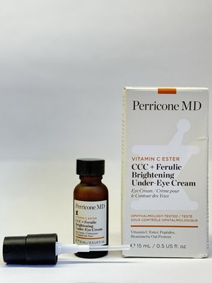 Perricone MD Vitamin C Ester CCC+ Ferulic Brightening Under-Eye Cream 0.5 Oz