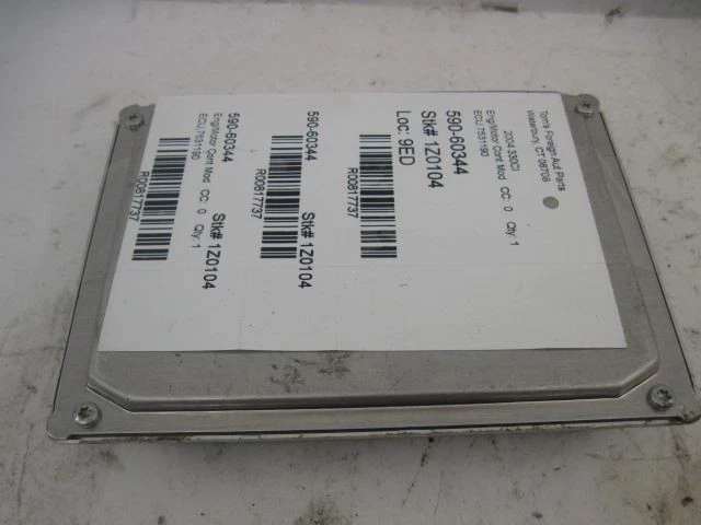 ORDENADOR ECM ECU BMW 330XI 2003 03 2004 04 2005 05 7531190 817737 Foto 2 de 4