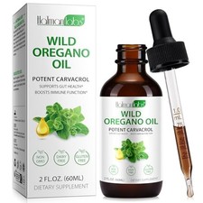 Mejor Aceite De Oregano Organico Combate Candidiasis Pie De Atleta Hongo De 2oz