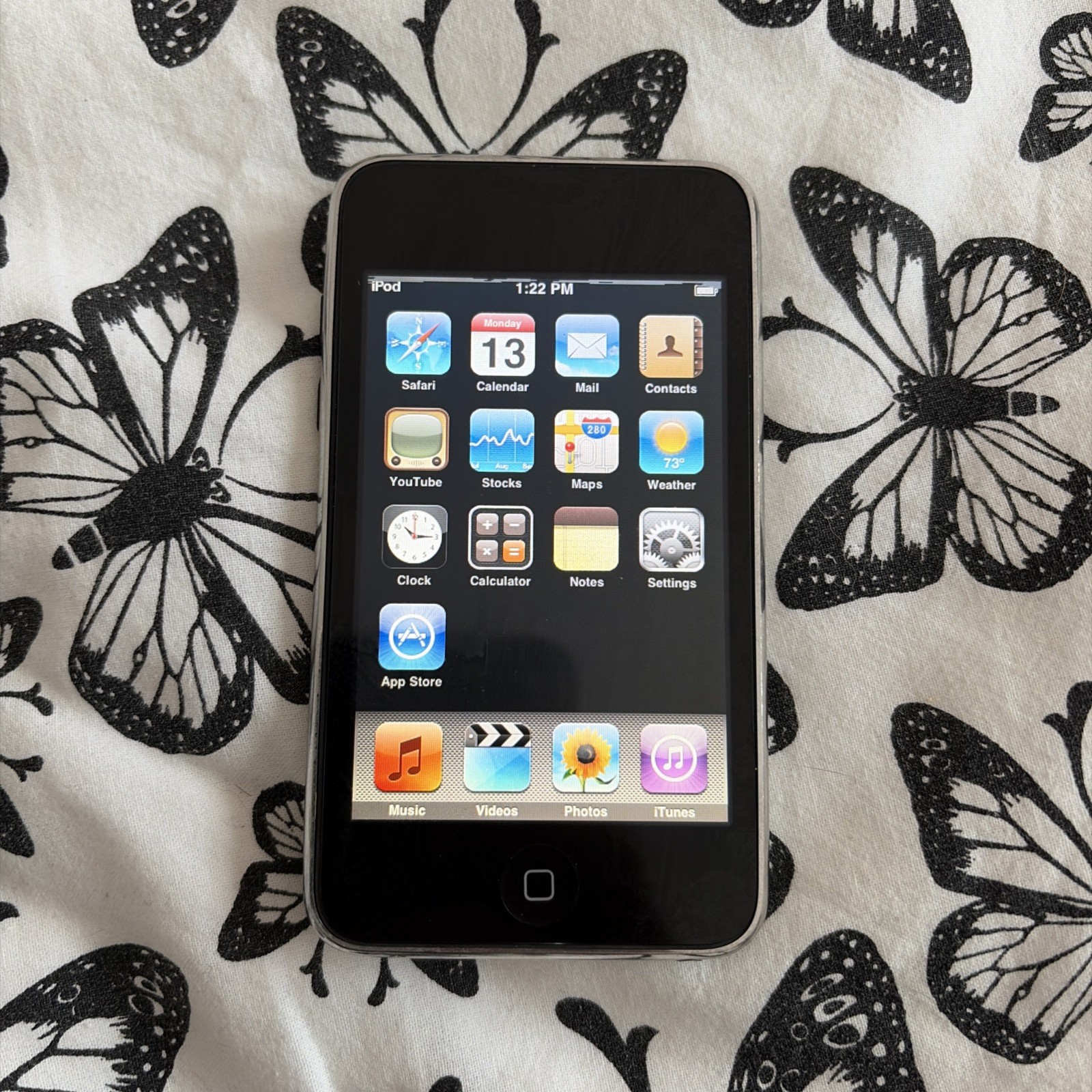 Apple iPod Touch 2nd Generation iOS 2 !!! 8GB A1288 Nero Black 4855R