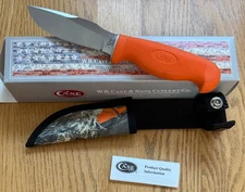 CASE ORANGE HUNTING KNIFE #LT275-4  NEVER USED IN BOX BRT5