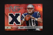 Jimmy Garoppolo 2014 Panini Certified New Generation Mirror Materials Red /299