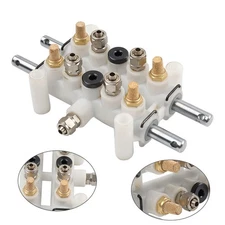 Foot pedal Control Valve One piece Dual Body Pneumatic Valve for Tire Changer