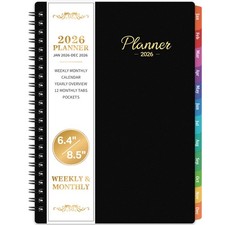 2026 Planner - Jan. 2026 - Dec. 2026, Weekly 