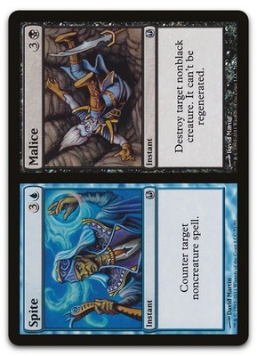 Spite // Malice #71 (LP) Duel Decks: Ajani vs. Nicol Bolas DDH Magic MTG