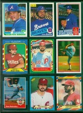 Player Lot, 0014, Steve Bedrosian #1 - Braves, 27 Diff. Items, NM-Mint, w/Error