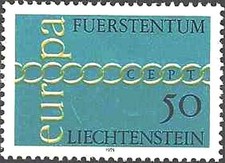 Timbre Europa CEPT Liechtenstein 487 ** - 85329FU
