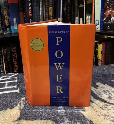 The 48 Laws Of Power   Robert Greene (Hardcover) First Edition/Late Print, VG