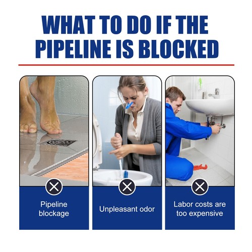Jue-Fish Pipeline Dredging Agent, Drain Cleaner - Drain Clog Remover Agent - Bild 3 von 6
