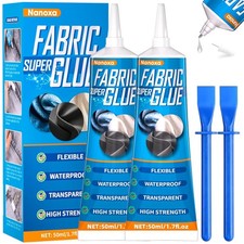 100ml Fabric Glue, Extra Strong Quick Bond Adhesive, Machine Clear