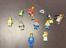 Lego Vintage Premium Minifigure Lot Of 12 Mixed Collectible 3 Incomplete