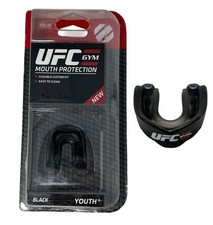 UFC Gym Mouth Protection Youth 10- Mouthguard Dental Guard Kids Boys Girls Black