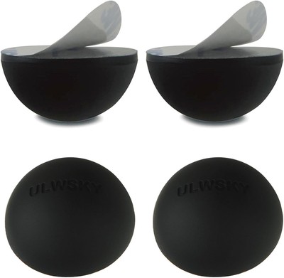 1.25'' Silicone Hemisphere Bumpers Isolation Feet, 4Pack Non 1.25''-4pack 