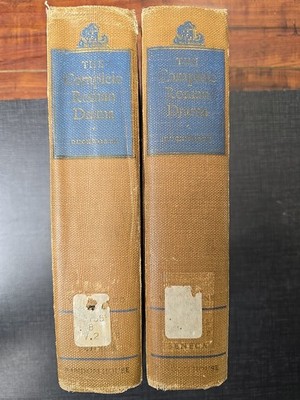 The Complete Roman Drama in 2 Volumes  Duckworth First Printing 1942 2 HCs Good