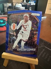 2025 WNBA Prizm - Logo - Pandora - Pulsar - Green - Silver - Ice - White Seismic