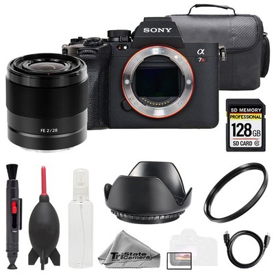 Sony a7R V Sony FE 28mm f/2 Lens +128GB+ Bag+ UV Filter- Basic