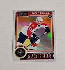 2014-15 O-Pee-Chee Platinum #181 Rocco Grimaldi White Ice /199 NHL Hockey Card