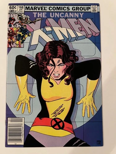 Uncanny X-Men #168 - VF/NM (Newsstand) Vintage/1st Print/1st App. Madelyne Pryor