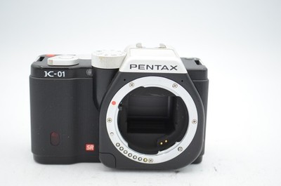 Pentax K-01 Mirrorless Camera Body, Black {16MP} (Marc Newson