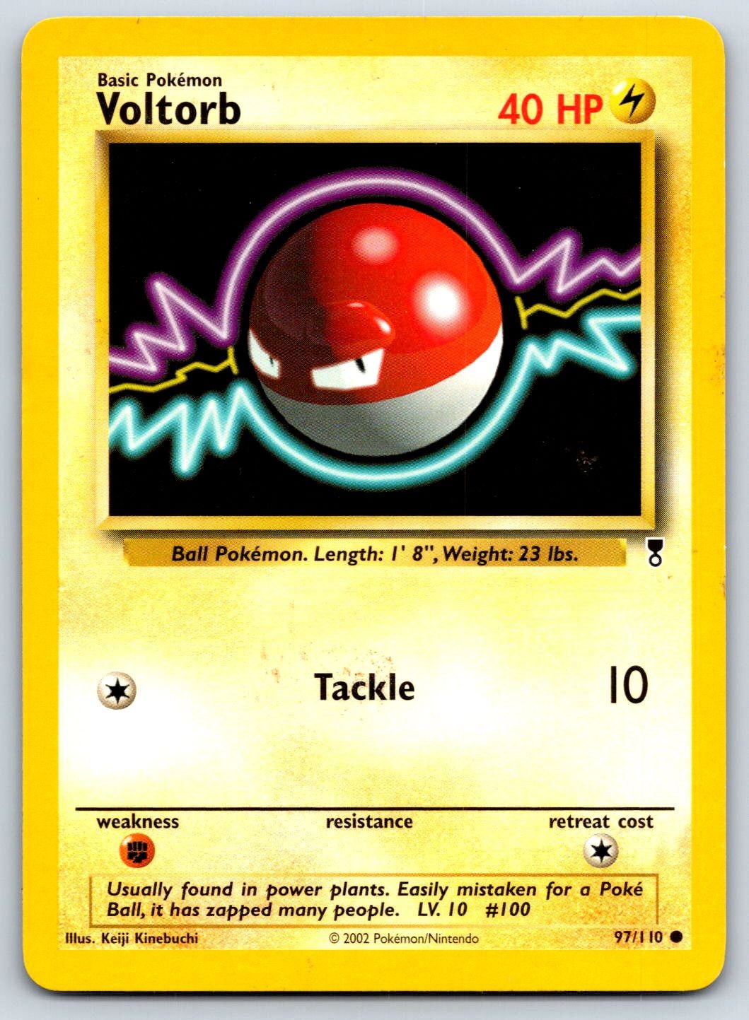 Voltorb Base Set 67/102 Pokemon Card MP