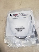 Lot of 10 - L-COM Right Angle USB Cable, Left Angle A Male/Straight B Male