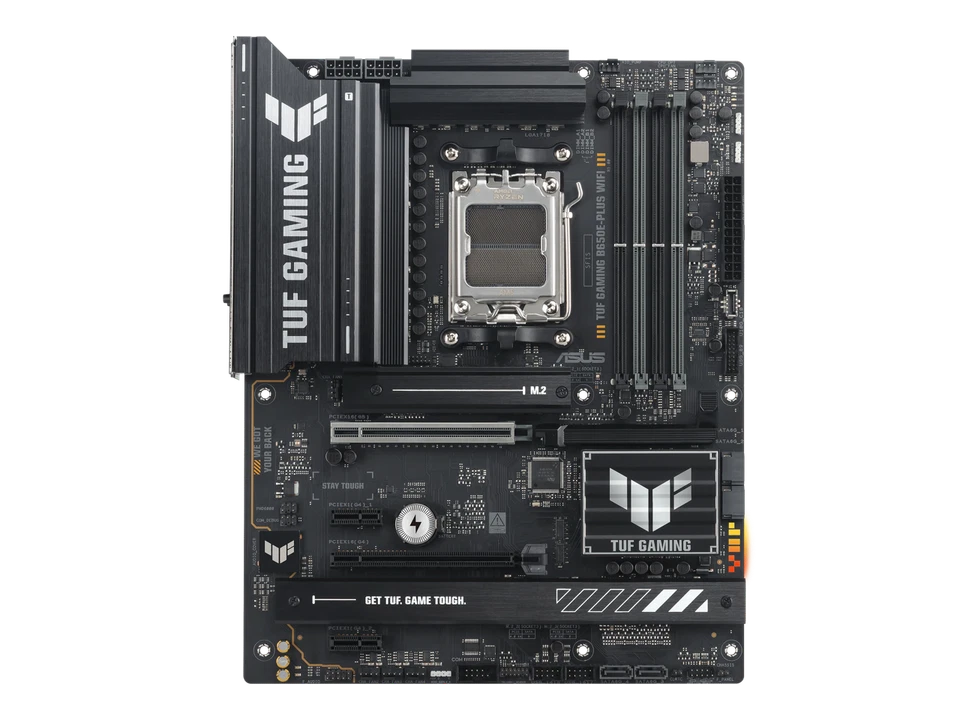 ASUS TUF GAMING B650E-PLUS WIFI AMD B650 ATX motherboard, 12+2+1 80A DrMOS power - Image 2 of 4