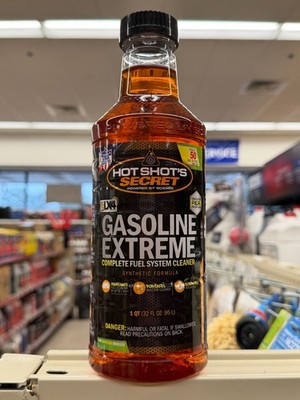 Hot Shot's Secret  ~ Gasoline Extreme Complete Fuel System Cleaner ~ 1qt/32oz