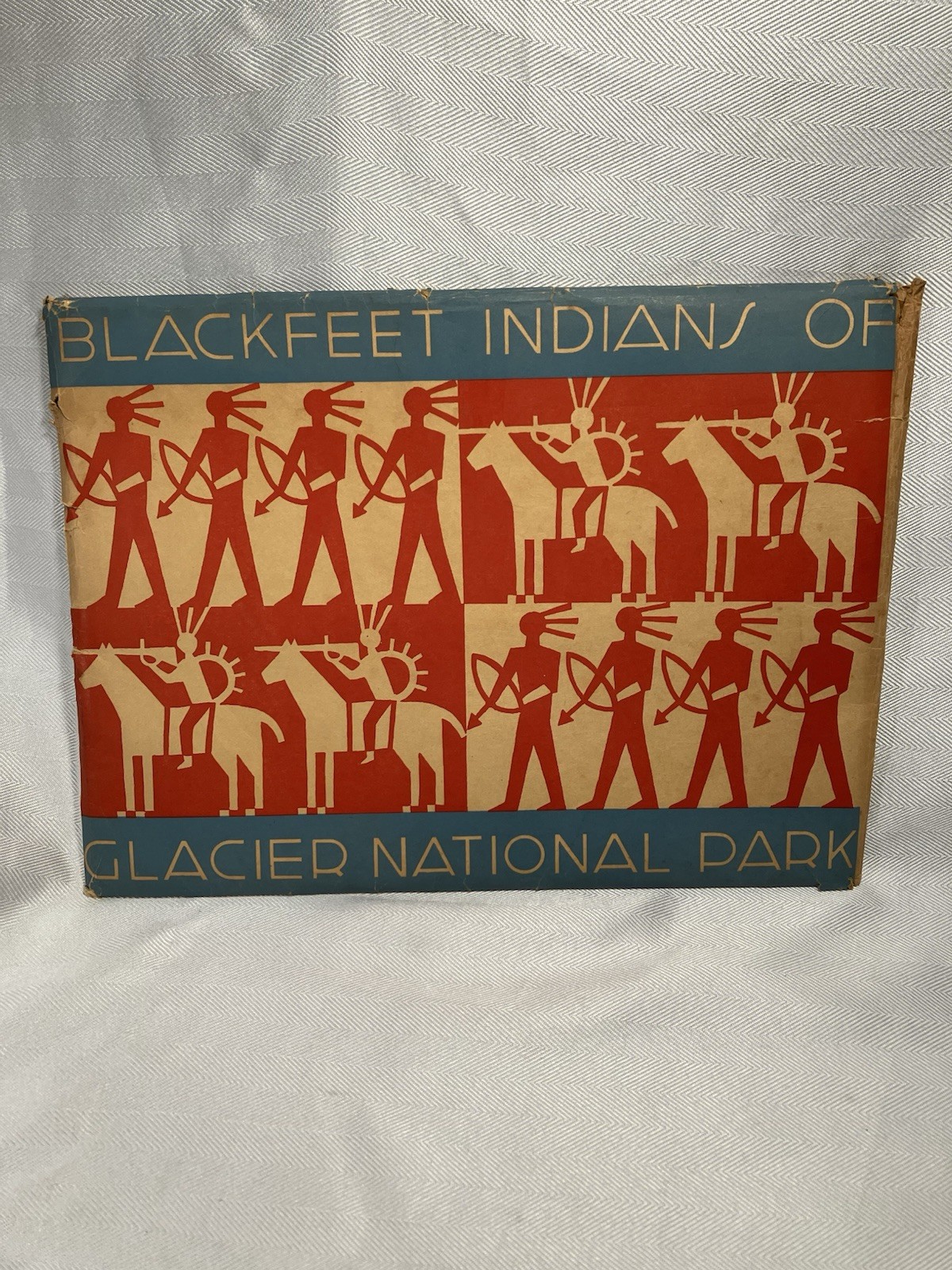 Vintage Blackfeet Indians Of Glacier National Park / Great Northern Railway 