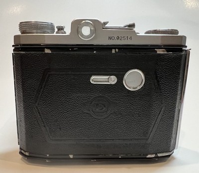 Vintage Zenobia Folding Film Camera Neo Hesper 75mm f/3.5 D.O.C.